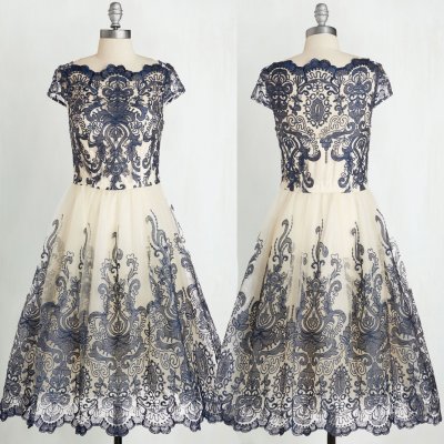New Arrival Cheap Vintage Ball Gown Prom Dress with Lace Under 100