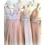 Charming Long Prom/Evening Dress - Three Style Dress with Beaded