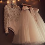 Elegant Two Piece Bowknot Flower Girl Dresses with Appliques