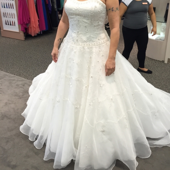 Elegant Sweetheart Plus Size Wedding Dresses Bridal Gown with Appliques - Click Image to Close