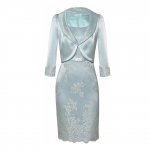 High Quality Appliques Sash Mother of the Bride Dresses with Jacket