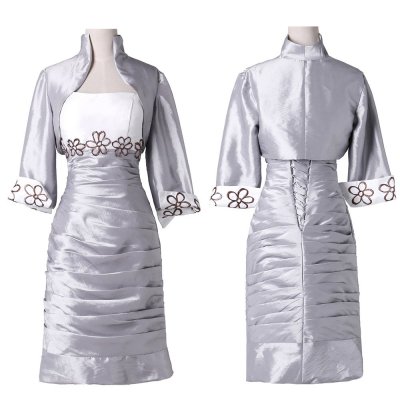 Elegant Sheath Mother of the Bride Dresses with Jacket