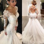 New Arrival Mermaid Wedding Dresses Bridal Gown with Appliques
