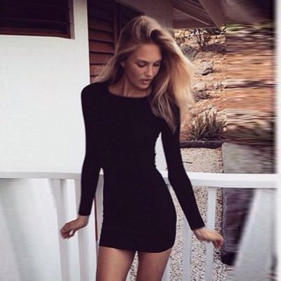 Bodycon Jewel Long Sleeves Velvet Little Black Dress