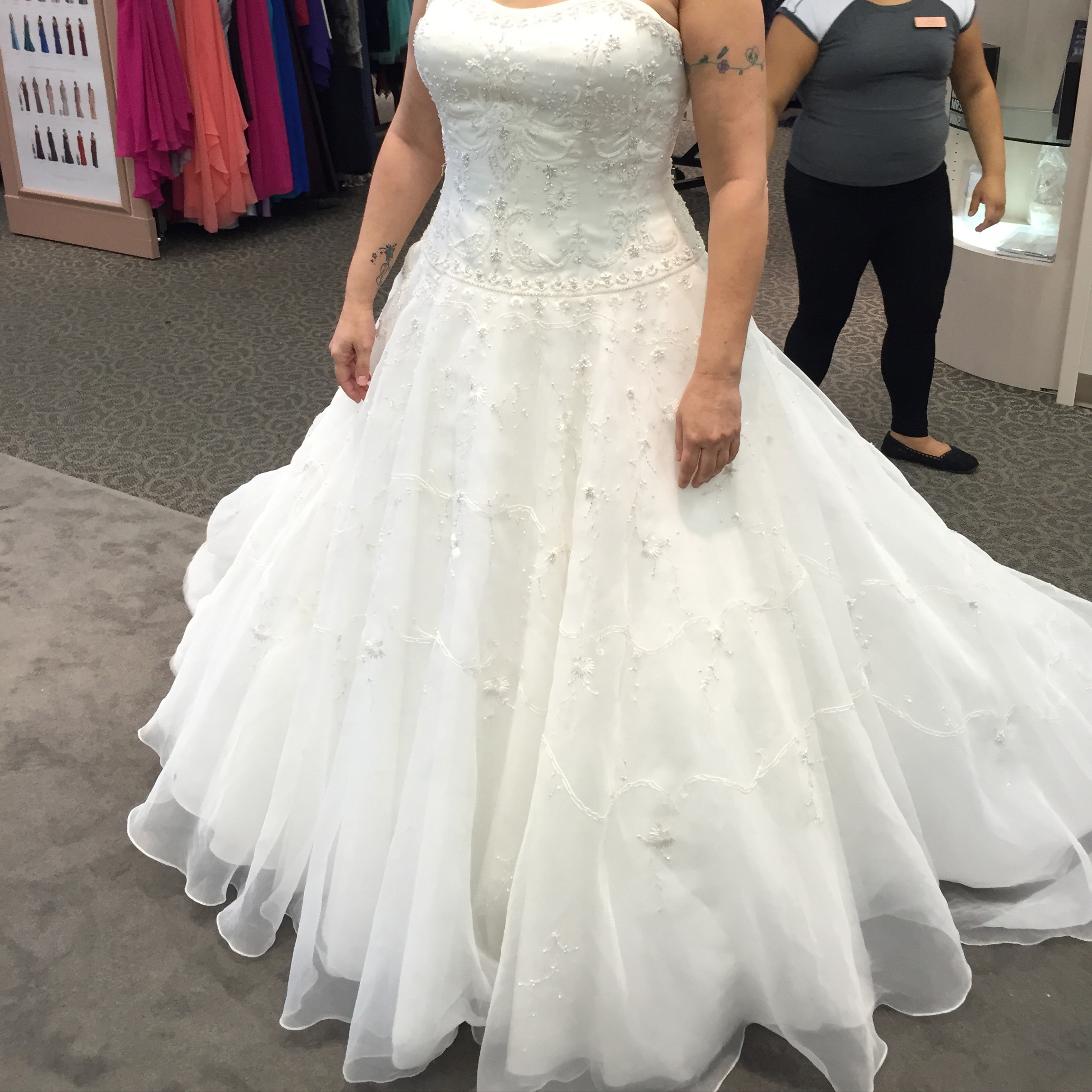 Elegant Sweetheart Plus Size Wedding Dresses Bridal Gown with Appliques