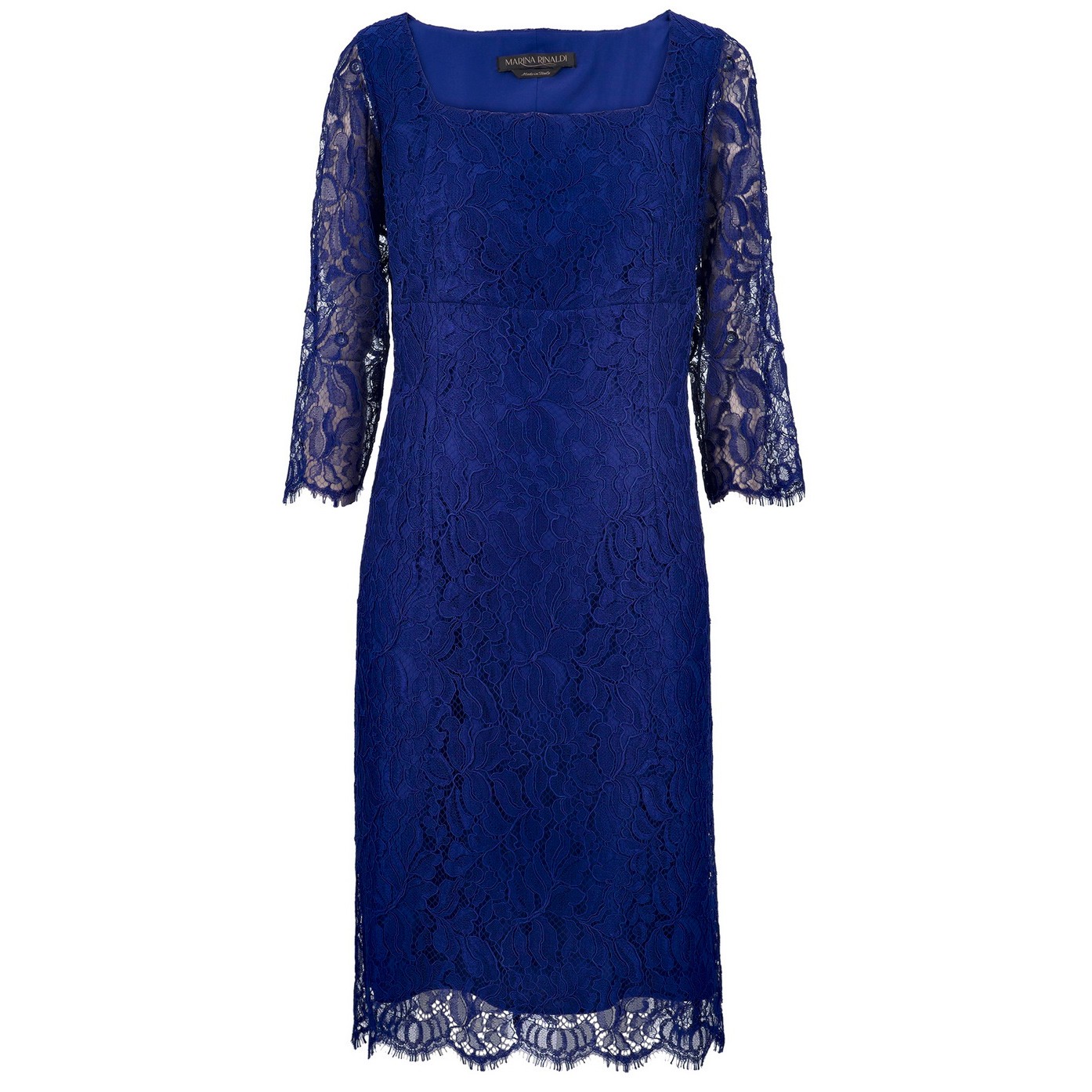 Elegant Royal Blue Lace Mother of the Bride Dresses with Long Sleeves